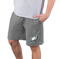 Philadelphia Eagles Concepts Sport Quest Knit Jam Shorts - Charcoal - NFL