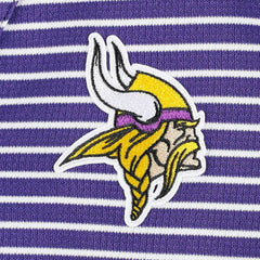 Minnesota Vikings Antigua Women's Maverick Waffle Henley Long Sleeve T-Shirt - Purple - NFL