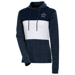 Dallas Cowboys Antigua Women's Wicket Pullover Hoodie - Navy - NFL