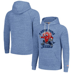 Houston Texans Homage Unisex NFL x Guy Fieri’s Flavortown Tri-Blend Pullover Hoodie - Light Blue - NFL