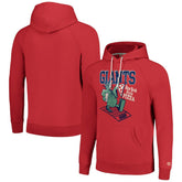 New York Giants Homage Unisex NFL x Guy Fieri’s Flavortown Tri-Blend Pullover Hoodie - Red - NFL