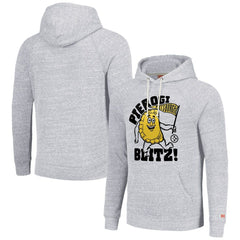Pittsburgh Steelers Homage Unisex NFL x Guy Fieri’s Flavortown Tri-Blend Pullover Hoodie - Ash - NFL