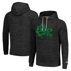 Philadelphia Eagles Homage Unisex Hyperlocal Raglan Pullover Hoodie - Charcoal - NFL