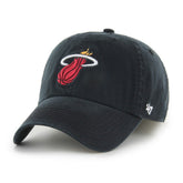 47 brand Miami Heat '47 Classic Franchise Fitted Hat Black