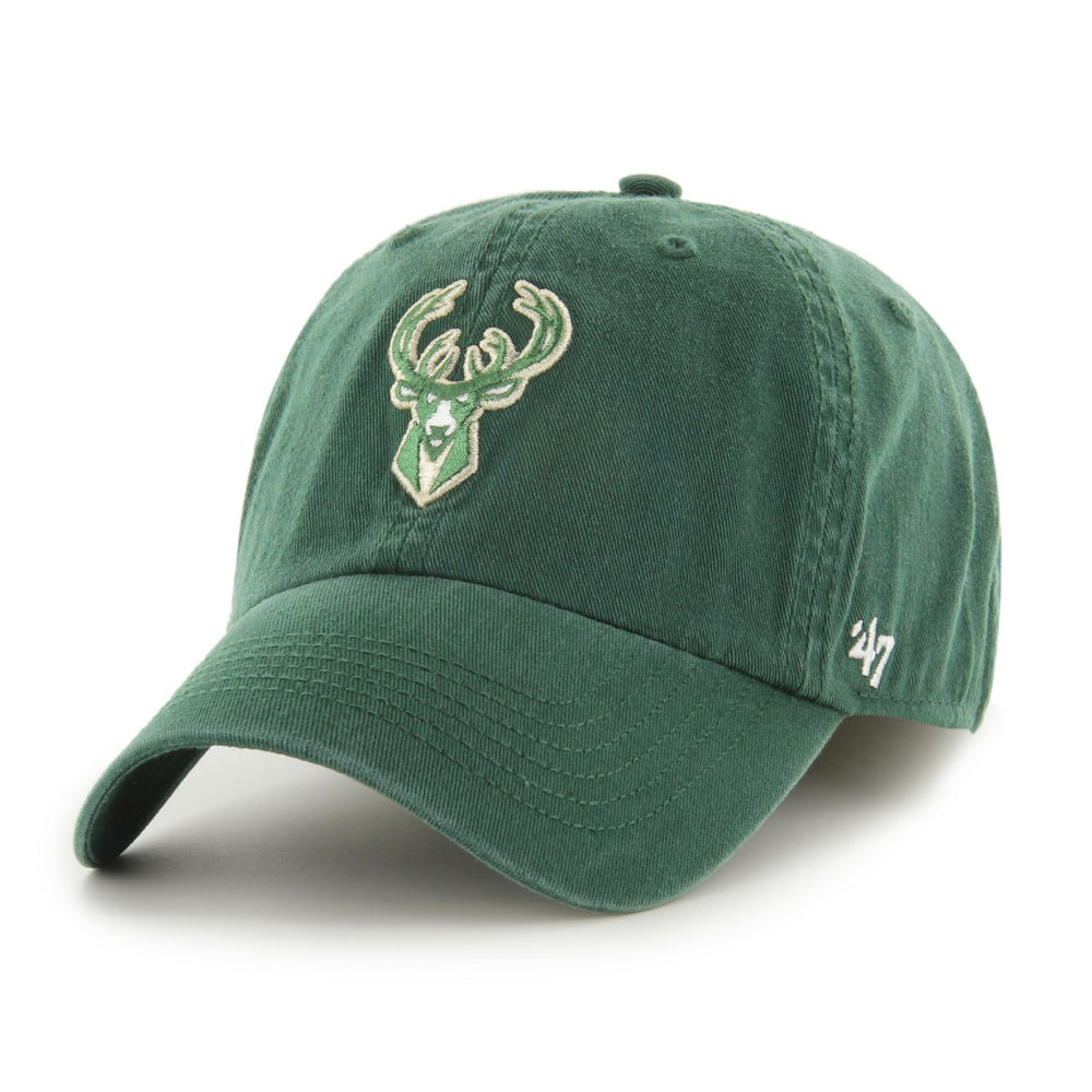 47 brand Milwaukee Bucks '47 Classic Franchise Fitted Hat Hunter Green