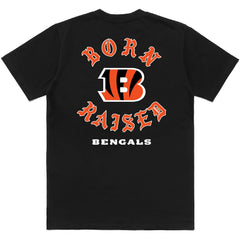 Cincinnati Bengals Born x Raised Unisex T-Shirt - Black - NFL