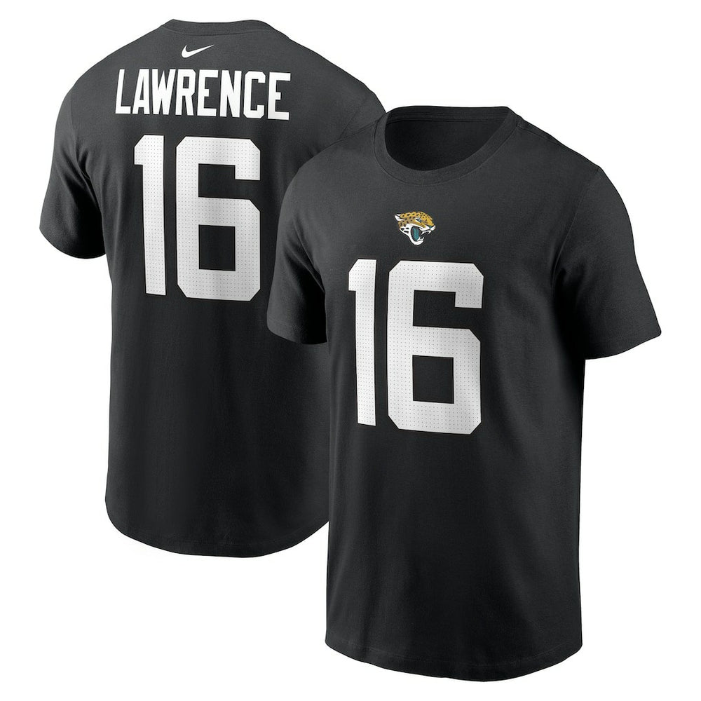 Trevor Lawrence Jacksonville Jaguars Player Name & Number T-Shirt - Black - Nike