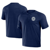 Dallas Cowboys NFL x Darius Rucker Collection Washed Raglan Henley T-Shirt - Navy - Fanatics