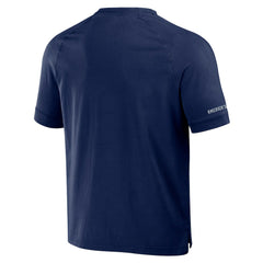 Dallas Cowboys NFL x Darius Rucker Collection Washed Raglan Henley T-Shirt - Navy - Fanatics