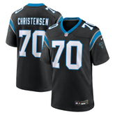 Brady Christensen Carolina Panthers Team Game Jersey - Black - Nike