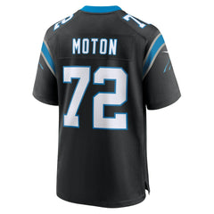 Taylor Moton Carolina Panthers Team Game Jersey - Black - Nike