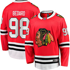 Connor Bedard Chicago Blackhawks Fanatics Home Breakaway Player Jersey - Red | Fanatics on sale
