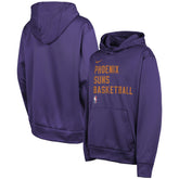 Nike Phoenix Suns Youth Spotlight Performance Pullover Hoodie Purple