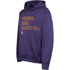Nike Phoenix Suns Youth Spotlight Performance Pullover Hoodie Purple