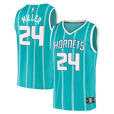 Fanatics Brandon Miller Charlotte Hornets Fast Break Replica Jersey Icon Edition Teal
