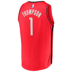 Fanatics Amen Thompson Houston Rockets Youth Fast Break Replica Jersey Icon Edition Red