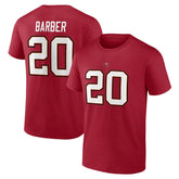 Ronde Barber Tampa Bay Buccaneers Retired Player Icon Name & Number T-Shirt - Red - Fanatics