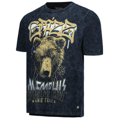 Memphis Grizzlies The Wild Collective Unisex Tour Band T-Shirt Black