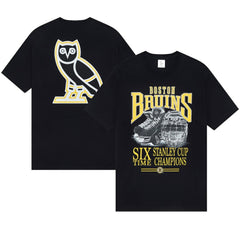 Boston Bruins OVO x NHL Graphic T-Shirt - Black | NHL discount
