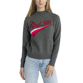 Boston Red Sox Lusso Women's Serena Raglan Pullover Sweater Near Me