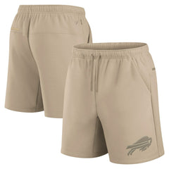 Buffalo Bills Unisex Elements Super Soft Fleece Shorts - Khaki - Fanatics