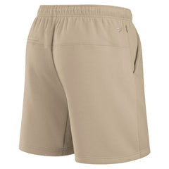 Las Vegas Raiders Unisex Elements Super Soft Fleece Shorts - Khaki - Fanatics