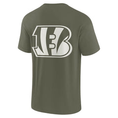 Cincinnati Bengals Unisex Elements Super Soft Short Sleeve T-Shirt - Olive - Fanatics