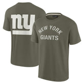 New York Giants Unisex Elements Super Soft Short Sleeve T-Shirt - Olive - Fanatics