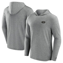 San Francisco 49ers Front Office Tech Lightweight Hoodie T-Shirt - Black - Fanatics