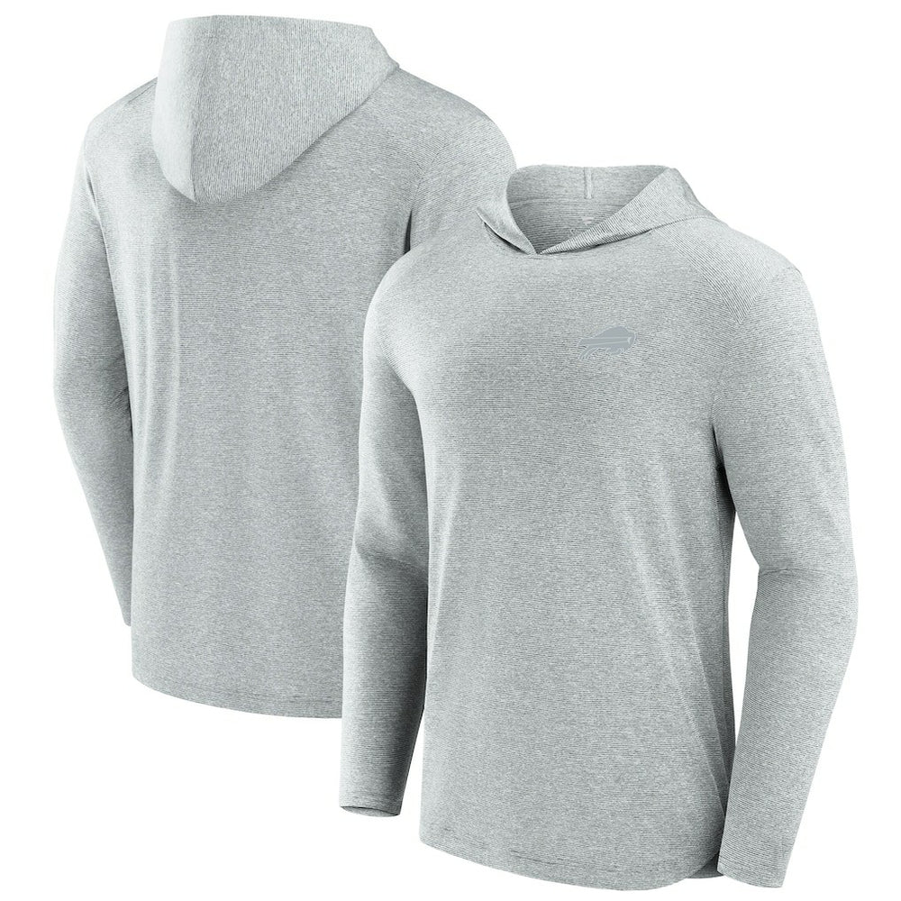 Buffalo Bills Front Office Tech Lightweight Hoodie T-Shirt - Gray - Fanatics