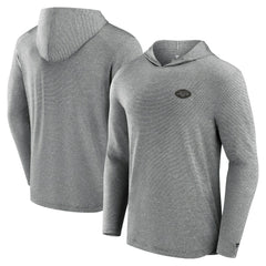 New York Jets Front Office Tech Lightweight Hoodie T-Shirt - Black - Fanatics