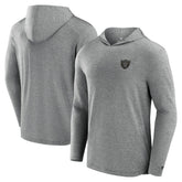 Las Vegas Raiders Front Office Tech Lightweight Hoodie T-Shirt - Black - Fanatics