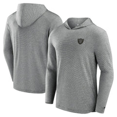 Las Vegas Raiders Front Office Tech Lightweight Hoodie T-Shirt - Black - Fanatics