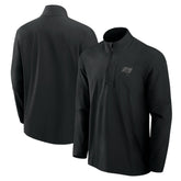 Tampa Bay Buccaneers Front Office Micro Tonal Quarter-Zip Pullover - Black - Fanatics