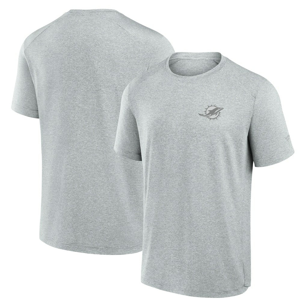 Miami Dolphins Front Office Tech T-Shirt - Gray - Fanatics