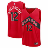 Fanatics Collin Murray-Boyles Toronto Raptors 2025 NBA Draft First Round Pick Fast Break Replica Jersey Icon Edition Red