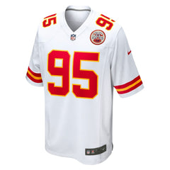Chris Jones Kansas City Chiefs Game Jersey - White - Nike
