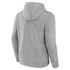 Fanatics Brooklyn Nets Primary Logo Pullover Hoodie Heather Gray