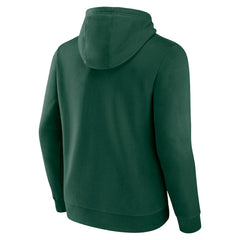Fanatics Milwaukee Bucks Primary Logo Pullover Hoodie Hunter Green