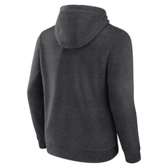 Fanatics Brooklyn Nets Primary Logo Pullover Hoodie Heather Charcoal