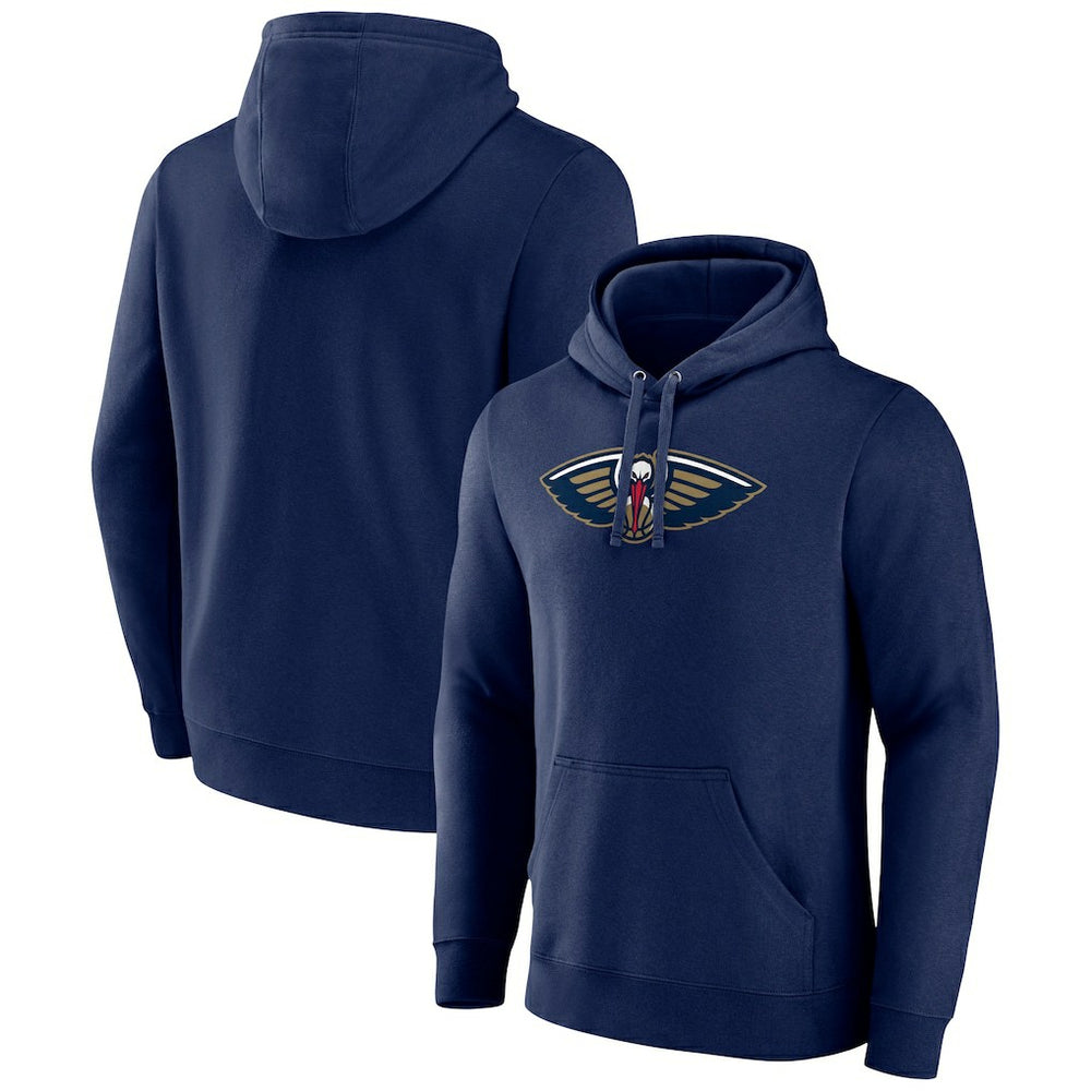 Fanatics New Orleans Pelicans Primary Logo Pullover Hoodie Navy