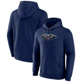 Fanatics New Orleans Pelicans Primary Logo Pullover Hoodie Navy