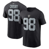 Maxx Crosby Las Vegas Raiders Player Name & Number T-Shirt - Black - Nike