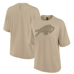 Buffalo Bills Women's Oversized Elements T-Shirt - Khaki - Fanatics