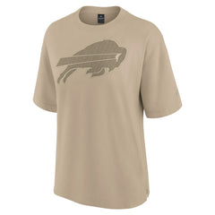 Buffalo Bills Women's Oversized Elements T-Shirt - Khaki - Fanatics