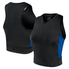 Buffalo Bills Women's Studio Fitted Gym Tank Top - Black - Fanatics