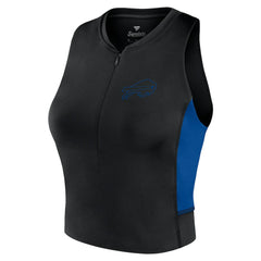 Buffalo Bills Women's Studio Fitted Gym Tank Top - Black - Fanatics