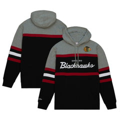 Chicago Blackhawks Head Coach Pullover Hoodie - Black/Gray | NHL discount