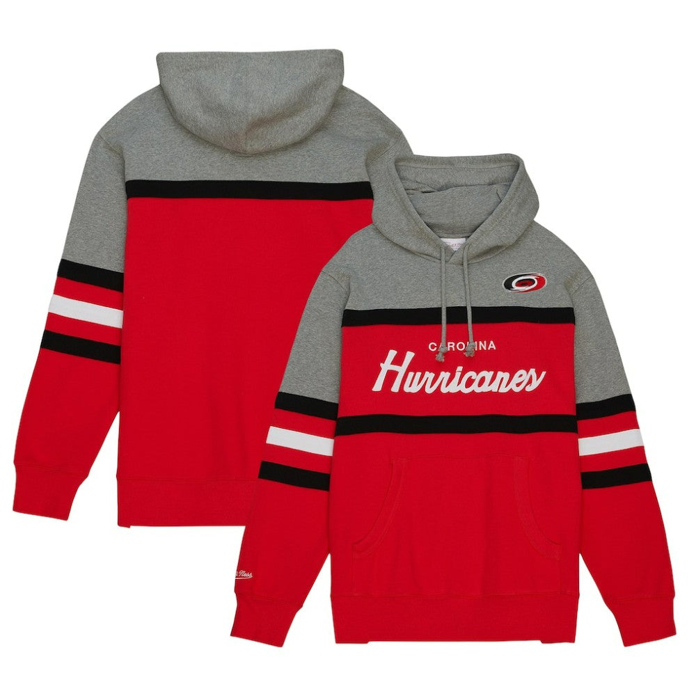 Carolina Hurricanes Head Coach Pullover Hoodie - Red/Gray | NHL near me