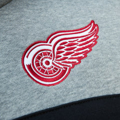 Detroit Red Wings Head Coach Pullover Hoodie - Red/Gray | NHL Lifestyle